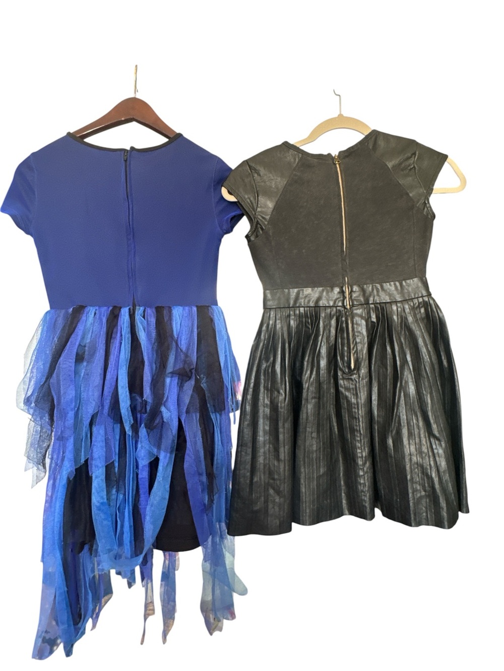 Disney Descendants Blue & Black Princess Heart Dress Costume From Disneyland - Picture 2 of 8
